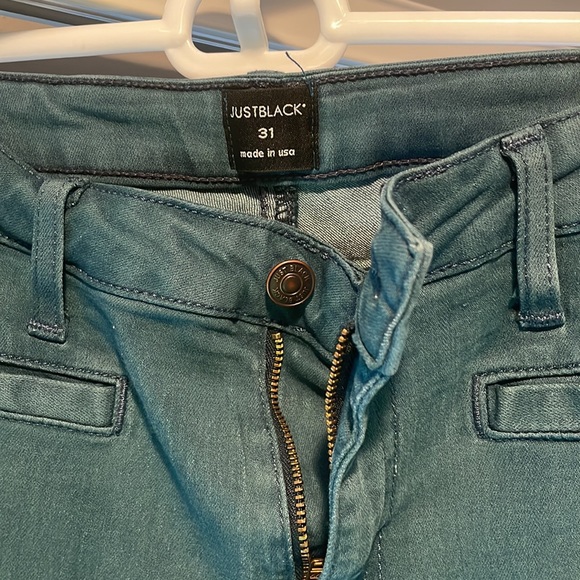 Just Black denim stretch skinny jeans, size 31 - Picture 4 of 13